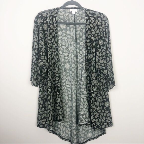 LulaRoe | Arrow Print Lindsay Kimono - Picture 1 of 7
